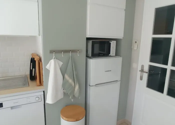 Daire Bel En Bord De Avec Piscine Lagon Et Jardin, En Securisee *