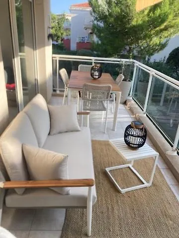 Bel En Bord De Avec Piscine Lagon Et Jardin, En Securisee Apartment *